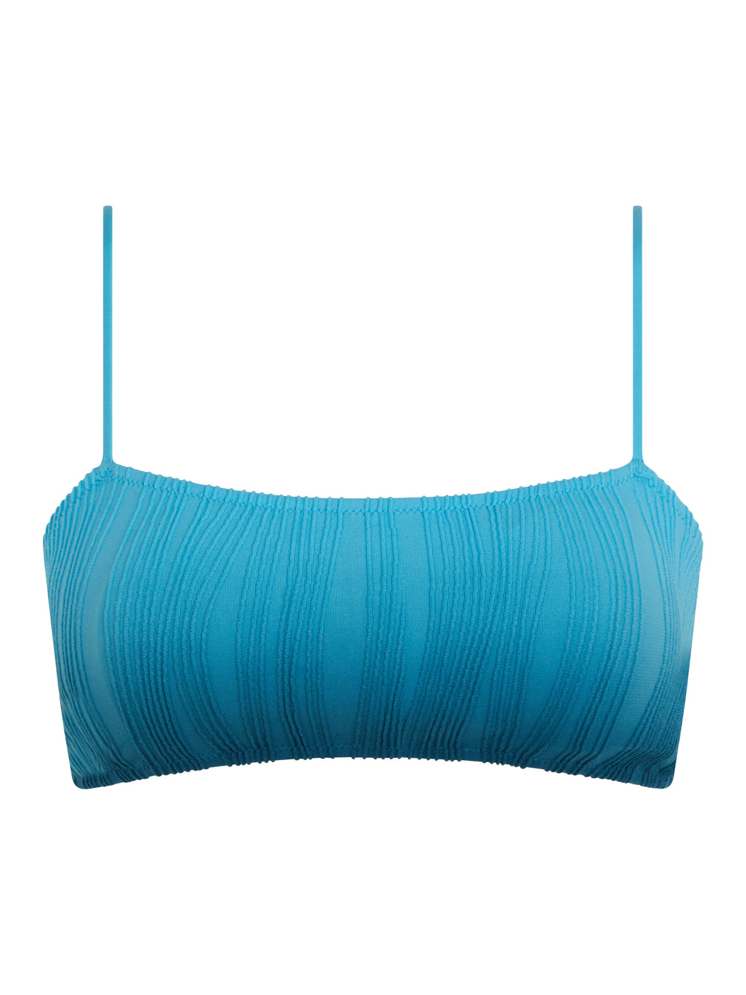 Chantelle Swimwear - Swim One Size Wirefree T-Shirt Bra Blue tie & dye