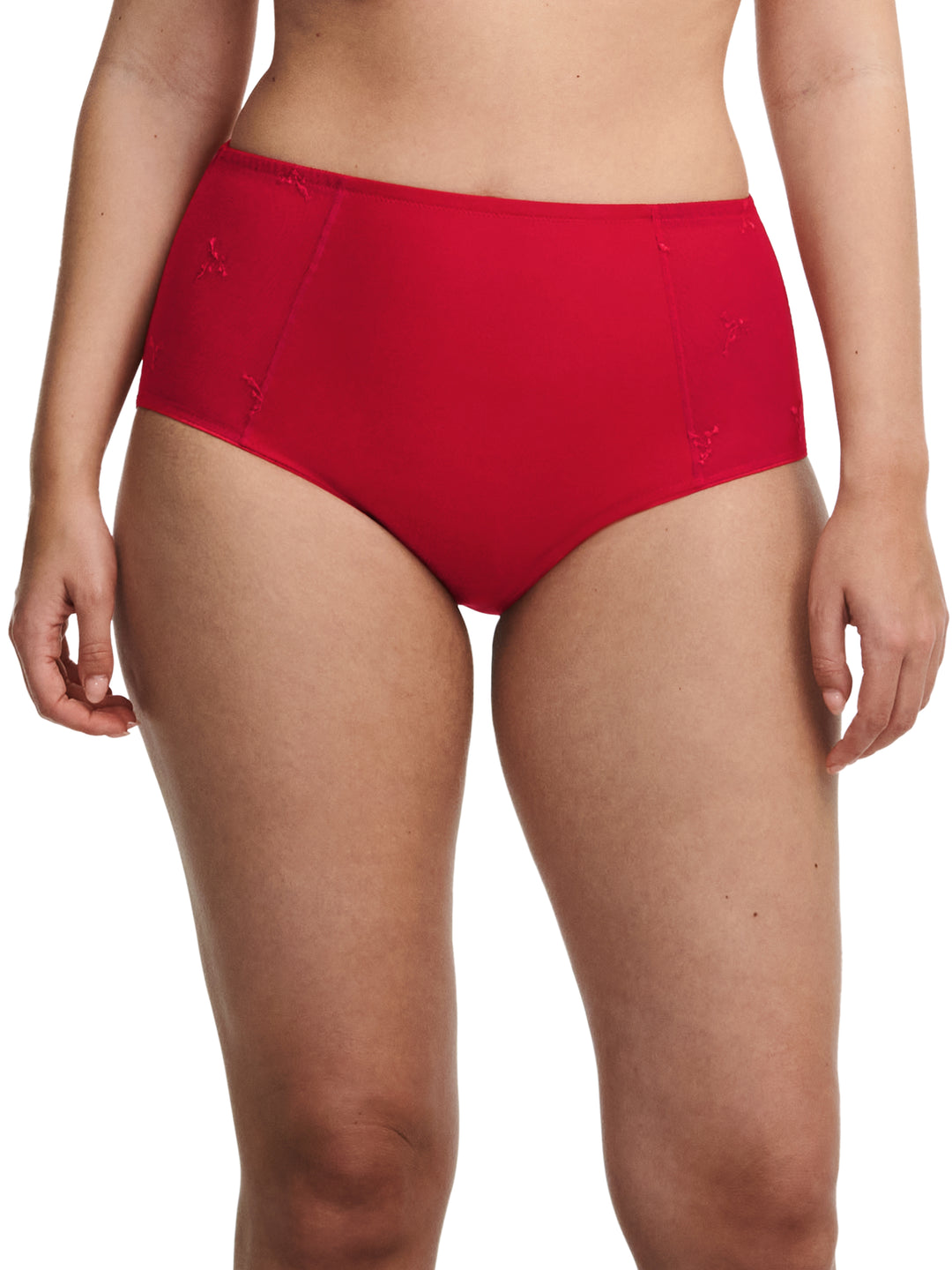 Chantelle - Every Curve High-Waisted Support Full Brief Scarlet / Peach