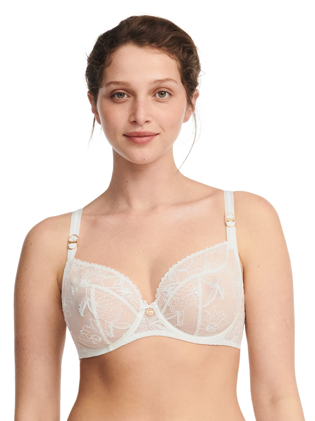 Chantelle - Orchids Covering Underwired Bra Milk