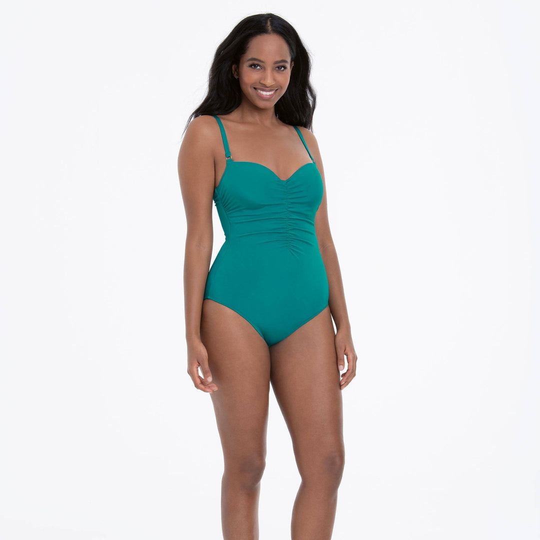 Anita Swimwear Nadira Swimsuit - Pine Green Padded Swimsuit Anita Swimwear 
