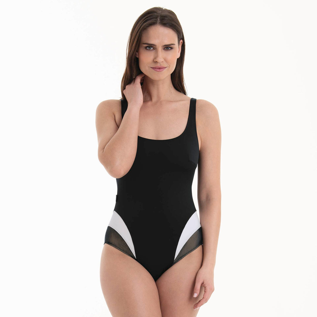 Rosa Faia Swimwear - Style Elina Swimsuit Black