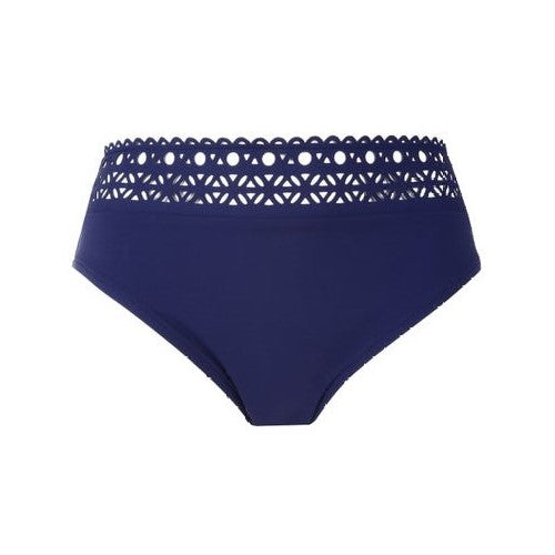 Lise Charmel Swimwear - Ajourage Couture High Waist Bikini Bottom Bleu Crystal