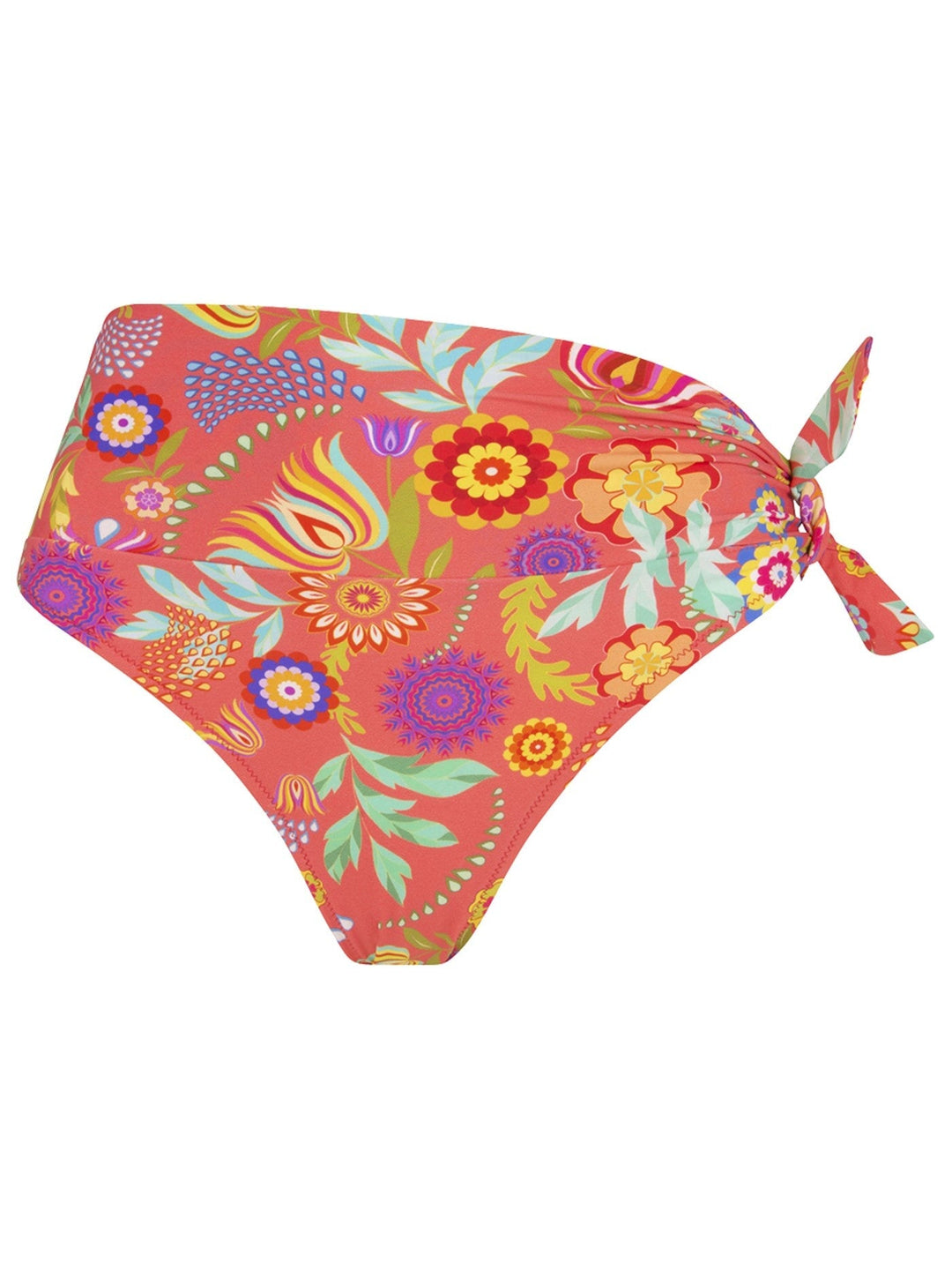 Antigel by Lise Charmel - La Muse En Fleurs Wide Side Bikini Bottom Pastel Full Bikini Brief Antigel by Lise Charmel Swimwear 