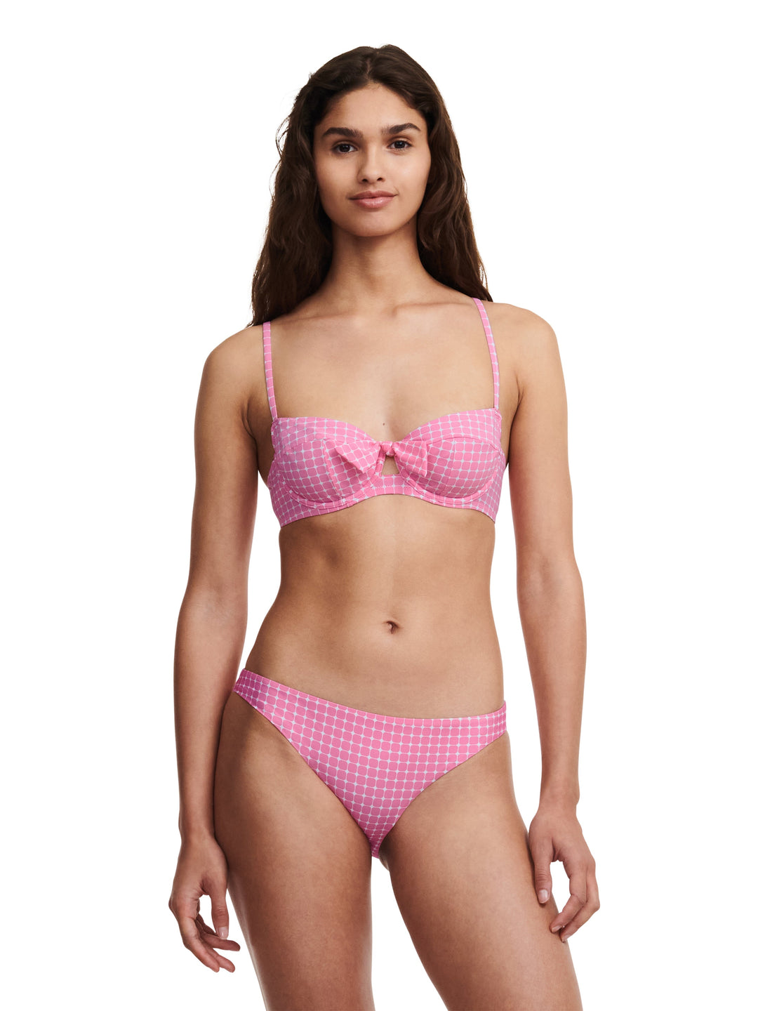 Passionata Swimwear Jaia Bikini Brief - Pink Dots Half Cup Bikini Passionata 